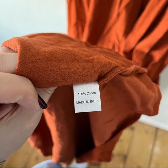 Banjanan Corduroy Franklin Dress in Honey Corduroy Size M - Picture 7 of 9